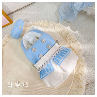 Jupe et Manteau Chauds en Polyester Écologique pour Petits Chiens – Modèle Couple Adorable – Printemps/Hiver