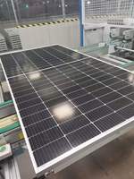 Panneaux solaires monocristallins 540W 545W 550W 560W A- Modules photovoltaïques demi-cellules pour la production d'énergie, pièce essentielle du système solaire