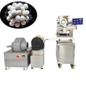 Máquina de laminación de bolas de proteína de bola de albóndigas PAPA / máquina de laminación de masa / rodillo de la máquina de