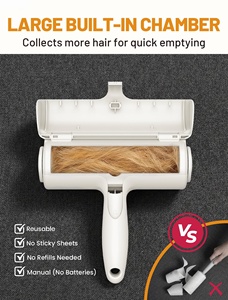 Custom Self-Cleaning Reusable <b>Carpet</b> Cat Fur Pet Hair <b>Remover</b> Roller <b>Lint</b> Brushes Dog Cepillo Pelo Gato Pet Hair <b>Remover</b> - Product Image 4