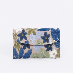 High-end Women's Envelope Bag <b>Sequin</b> Embroidered Woven Cover Closure Summer <b>Handbag</b> - Product Image 4