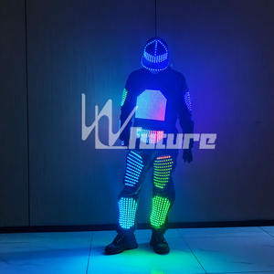 Ropa con luces LED para adultos de alta calidad: suministro directo de fábrica para espectáculo de talentos escénico y disfraz de actuación de fiesta de Carnaval - Product Image 4