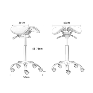 Yeni bölünmüş tıbbi eyer sandalye sıcak satış doktor dışkı toptan üretici salon güzellik koltuğu - Product Image 4