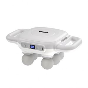 Pistolet de massage fascia multifonctionnel de haute qualité pour le corps entier, relaxation musculaire profonde, 6 têtes, batterie 1500 mAh, autonomie 4-6 heures, moteur à balais - Product Image 2