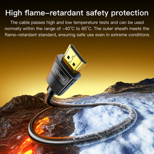Cable <span class=keywords><strong>HDMI</strong></span> 2.0 de Grado de Ingeniería SAMZHE, 4K/60Hz, Cable de Video Digital HD 3D para Proyector, Laptop, TV Box, Cable de Conexión de Datos - Product Image 6