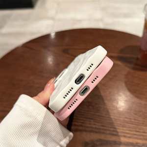 Custodia per Telefono Antiurto in Morbido TPU con Texture Increspata in <span class=keywords><strong>Colori</strong></span> Caramella per <span class=keywords><strong>iPhone</strong></span> 16 Pro Max 15 14 13 12 11 Xs Xr 7 8 Plus - Product Image 6