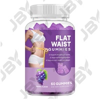 Complément alimentaire JBY Flat Waist Gummies pour une taille plate, gummies détox sans effort