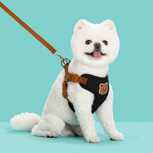 Harness dan Tali Anjing Kucing Model Vest, Tali Dada Beruang Kecil, Dapat Disesuaikan, untuk Hewan Peliharaan Kecil - Product Image 5