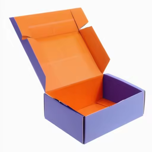 صندوق بريد فاخر من الورق المعاد تدويره بشعار مخصص، علب تغليف وشحن للملابس والملابس الداخلية والتيشيرتات، صندوق هدايا غامض - Product Image 3