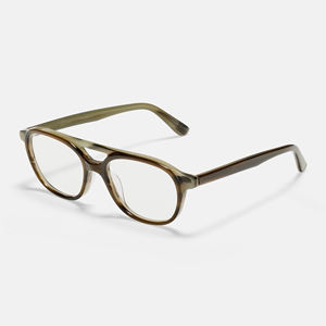 Lamamba उच्च गुणवत्ता वाले रेट्रो पायलट एसीटेट ऑप्टिकल फ्रेम लक्जरी डिजाइन महिलाओं के लिए कस्टम लोगो - Product Image 2