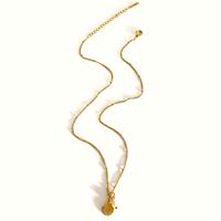 Collares de Acero Inoxidable con Colgantes de Animales Marinos, Conchas, Tortugas Marinas y Perlas, Estilo Simple y Moderno para el Verano 2025, Joyería para Mujer