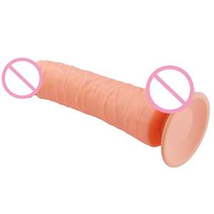 Dildo de Silicona Realista SEDUCER, Pasión y Lujuria, Eje Texturizado, Diseño Flexible, Fuerte Ventosa, Impermeable, Vibrador para Adultos - Product Image 3