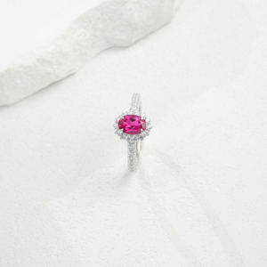 แหวนทับทิมมินิมอลสุดหรู - Product Image 4