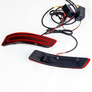 Luz Reflectora Trasera para Parachoques, Luz de Freno LED Roja para Actualización de 2019-2019, 12V - Product Image 2