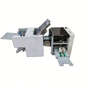 304+K <b>Paper</b> Folder A4 <b>A3</b> Size Desktop <b>Paper</b> File Folder Making Cross Make Booklet <b>Paper</b> Folding Machine - Product Image 1