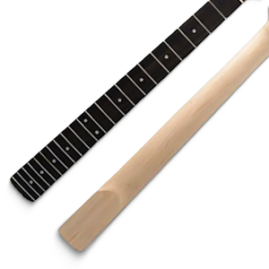คอกีตาร์มือซ้าย 22 เฟรต ไม้เมเปิล คอกีตาร์ ST พร้อมฟิงเกอร์บอร์ดไม้โรสวูด - Product Image 1