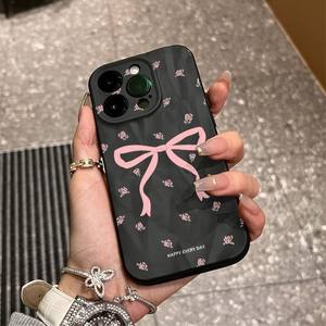 <span class=keywords><strong>Cover</strong></span> morbida con fiocco rosa di lusso per <span class=keywords><strong>iPhone</strong></span> 17 16 15 11 13 <span class=keywords><strong>12</strong></span> 14 Pro XS Max XR X 15 7/8 più 13 piccole custodie per telefoni Cat Dog carine - Product Image 5