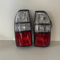 Feux arrière de voiture Feux arrière KZJ95 Fj90 Lc90 Fj95 3400 1998 1999 2000 2001 Rouge et blanc 2002 pour Toyota Prado Feu stop