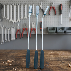 3 pièces Râpes dentaires équines droites en acier inoxydable pour le nettoyage des dents de cheval, instruments chirurgicaux réutilisables, outils vétérinaires - Product Image 4