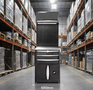 Banco <span class=keywords><strong>de</strong></span> Trabajo Resistente con Gabinete Combinado, Gabinete para Herramientas <span class=keywords><strong>de</strong></span> Mecánico para <span class=keywords><strong>Taller</strong></span> - Product Image 4