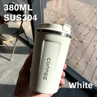 Gourde à café personnalisée 380ml/510ml, bouteille d'eau de fête avec logo, bouteille d'eau pour crème glacée, thermos à café