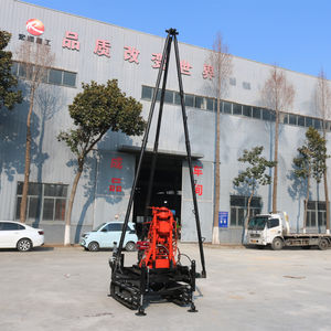 Küçük hafif jeolojik keşif sondaj kulesi 50m su kuyusu sondaj taşınabilir keşif kulesi - Product Image 4