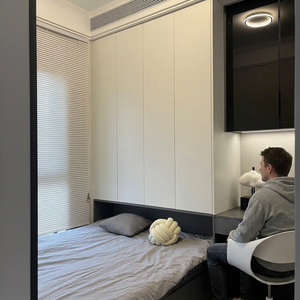 Armoire Modulaire Autoportante en Bois Massif de Luxe Moderne pour Chambre à Coucher, <span class=keywords><strong>Dressing</strong></span> Intégré Personnalisable DIY - Product Image 1