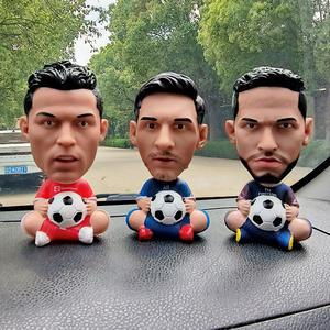 Poupée à bascule de voiture en PVC, figurines de sportifs de basketball (<span class=keywords><strong>James</strong></span>, Kobe, Curry, Irving, <span class=keywords><strong>Ronaldo</strong></span>), accessoires pour fans - Product Image 4