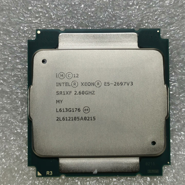 Intel Xeon E5-2697 V3 2.6 GHz 14 Cores 28 Threads TDP 145 W LGA 2011-3 Sever Processor