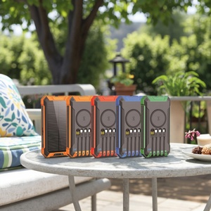 Batterie Externe Solaire Multifonctionnelle Personnalisable 20000mAh Grande Capacité Charge Rapide Station d'Alimentation Mobile - Product Image 6