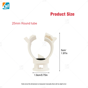 YTU Ingrosso Abbeveratoio per Polli con Linea d'Acqua, Tubo Rotondo da 25mm, Fibbia a Clip e Nipple - Product Image 2