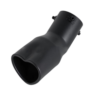 Silencieux d'échappement de voiture universel de luxe en acier inoxydable rouge/rose, de haute qualité, en forme de cœur, 63 mm, modèle 106