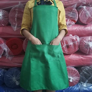 <span class=keywords><strong>Delantal</strong></span> de lana sin mangas con logotipo personalizado, <span class=keywords><strong>delantal</strong></span> de poliéster con cuello halter y estampado de color sólido para promoción personalizada - Product Image 3