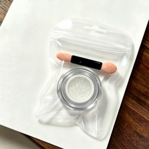 1 Tarro de Polvo para Uñas Efecto Espejo Mágico Cromado Aurora Moonlight, Polvo Iridiscente Blanco para Decoración de Manicura 1 - Product Image 6