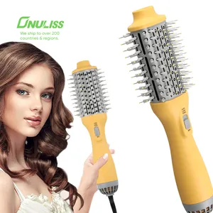 Private Label Flat Irons 2023 Products Hair Straightener and Curler Professional Super Hair Dryer Brush Hot Air Brush