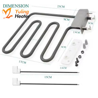 Kit d'éléments chauffants pour fumoirs électriques numériques Masterbuilt et Char-Broil et éléments chauffants de cuisinière