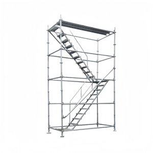 Échafaudage mobile robuste de 3 mètres, étriers de treillis, supports de cadre, échelle, plateforme, échafaudage, étriers - Product Image 4