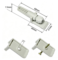 Sonde de température et d'humidité en plastique Sht20 Sht30 Sht40, sortie numérique I2C RS485, sonde en acier inoxydable