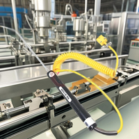 Thermomètre de type aiguille, thermomètre de type K, thermocouple pointu à brancher de type K, thermocouple à pénétration, longueur de sonde personnalisable
