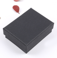 China Benutzerdefiniertes Logo Kleine Flache Geschenk-Schmuckbox Verpackung Mini Papier-Kartonbox Mit EVA