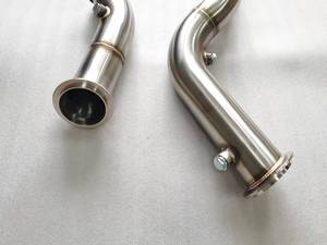 Tuyau d'échappement en acier inoxydable pour BMW 3" Turbo M3 M4 F80 F82 F83 S55 2014+ Test Pipe Exhaust Catless - Product Image 2