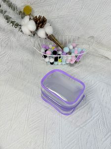 PLAYMAX Mini Sac de Transport en Peluche Transparent en PVC Forme Ovale pour Poupées Anime Dessins Animés, Sangle Imprimée UV, 20cm, Lulu Bubu Kawaii, Étanche - Product Image 4