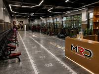 Équipement de musculation commercial MRD 200 m², ensemble complet de machines à charges libres pour l'entraînement de force, réglables, en acier de haute qualité pour la musculation