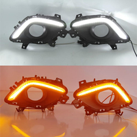 Lampu Siang Hari LED untuk Mazda 6 Atenza 2013 - 2016 Penutup Lampu Kabut Mengemudi DRL Lampu Sinyal Belok 12v Suku Cadang Mobil