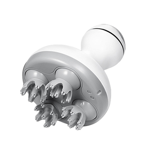 Masseur de cuir chevelu électrique 3D personnalisé, étanche et rechargeable, avec 4 têtes de pétrissage, pour shampoing et SPA, en forme de pieuvre - Product Image 3