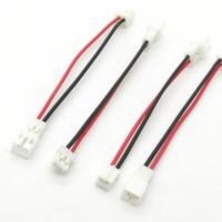 Konektor Micro Mini JST PH 2.0mm 2Pin Plug Male to Female Kabel Silikon untuk Aplikasi Elektronik 2022