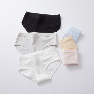 Ropa Interior de Algodón para Chicas, Estilo Hipster, Transpirable, Antibacteriana, para Uso Diario, Cintura Japonesa, Tipo Bikini para Estudiantes, Directo de Fábrica - Product Image 2