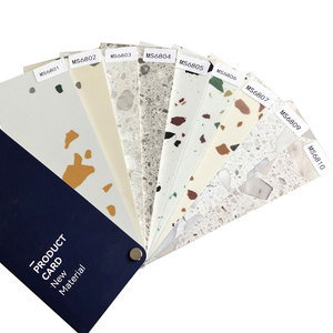 LT Protección del medio ambiente SPC Panel de pared de PVC Piedra Mármol Revestimiento SPC Material UV Tableros de pared para mojado - Product Image 6