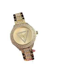 Fournisseur de montres avec logo personnalisé, <span class=keywords><strong>montre</strong></span> à quartz pour le commerce extérieur, <span class=keywords><strong>montre</strong></span> pour <span class=keywords><strong>femme</strong></span>, <span class=keywords><strong>montre</strong></span> tendance en alliage avec diamants - Product Image 5