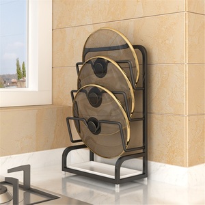Toallero de Acero Inoxidable, Tipo de Pie, Impermeable, Estante de Almacenamiento para Encimera de Cocina, Doble Nivel, Diseño Moderno - Product Image 3